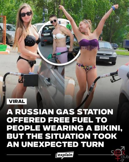 A gas station in Samara, Russia, made headlines after offering free fuel to anyone who showed up.jpg